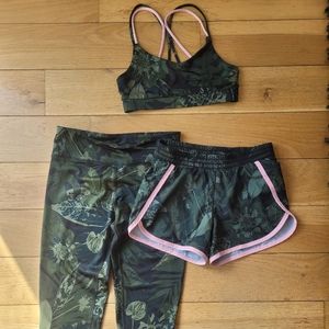 Girls 3 Piece Active Set